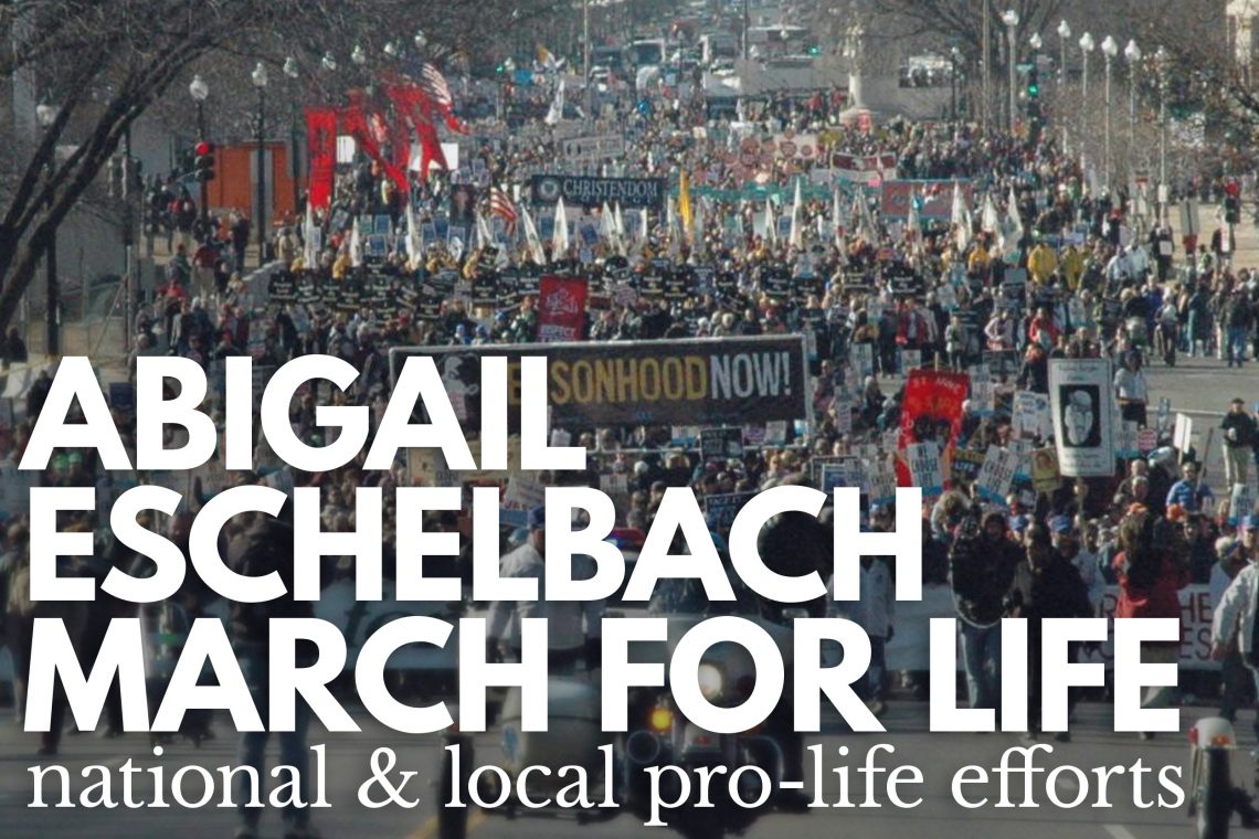 Abigail Eschelbach March for Life