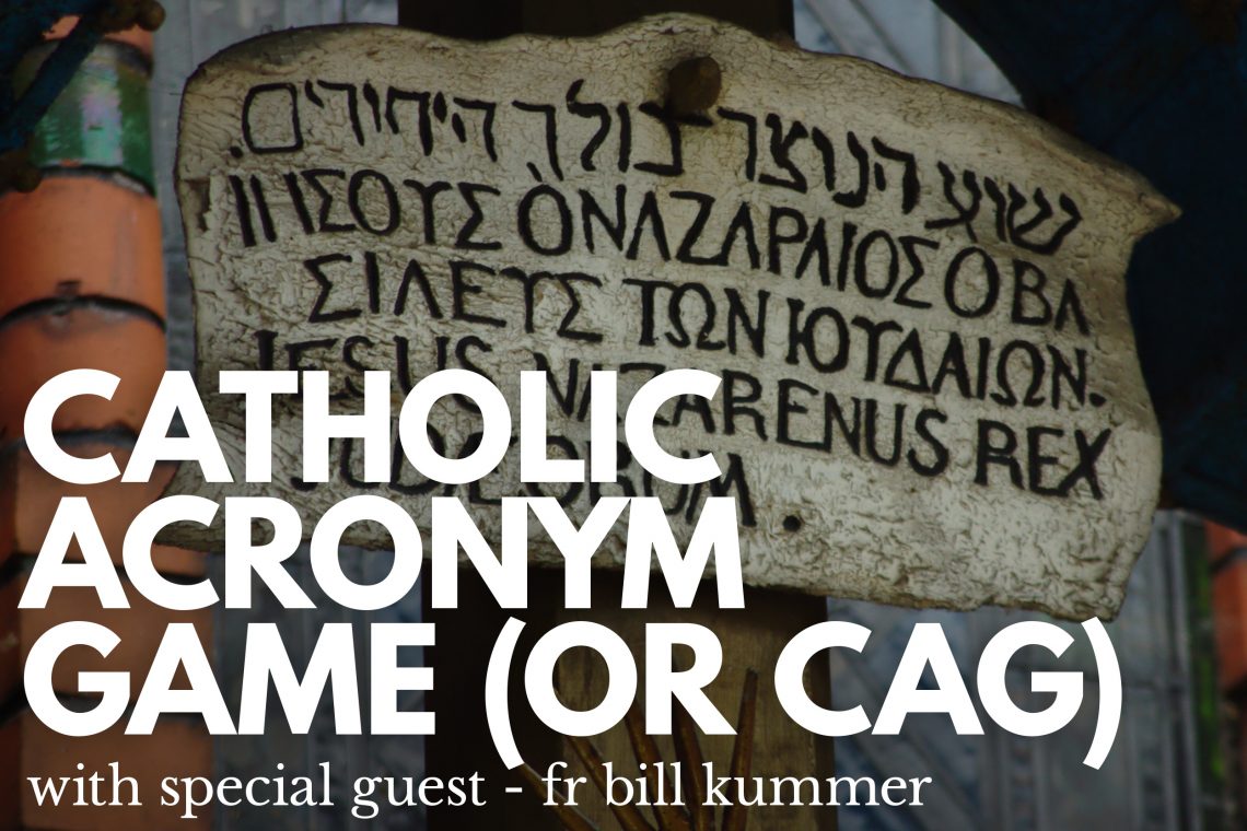 Catholic Acronym Game