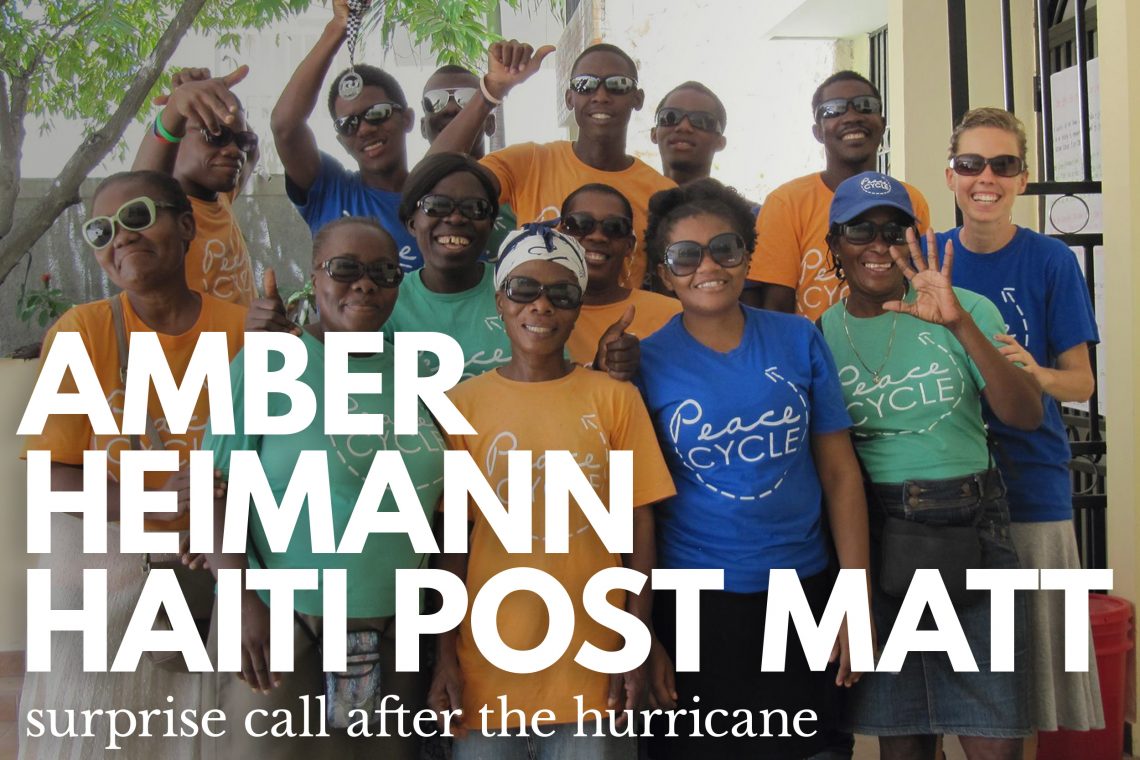Amber Heimann Haiti Hurricane