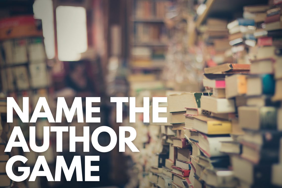 Author Name Game