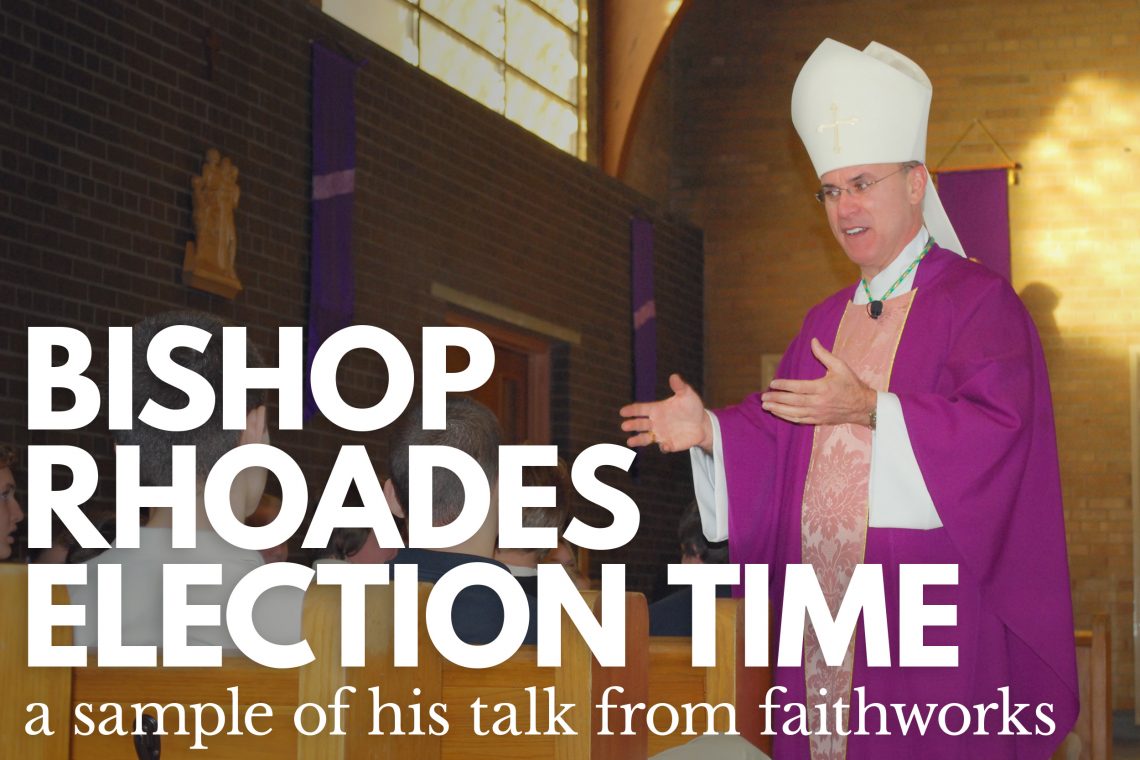 Bishop Kevin Rhoades Election