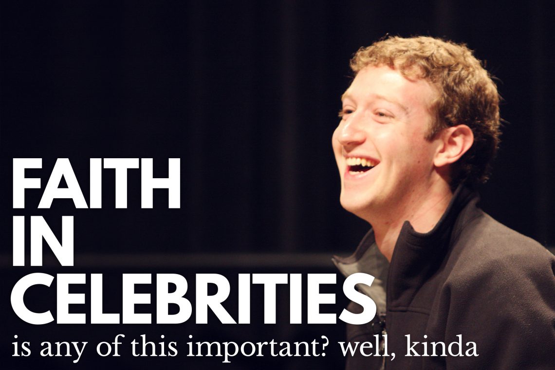 Faith In Celebrities