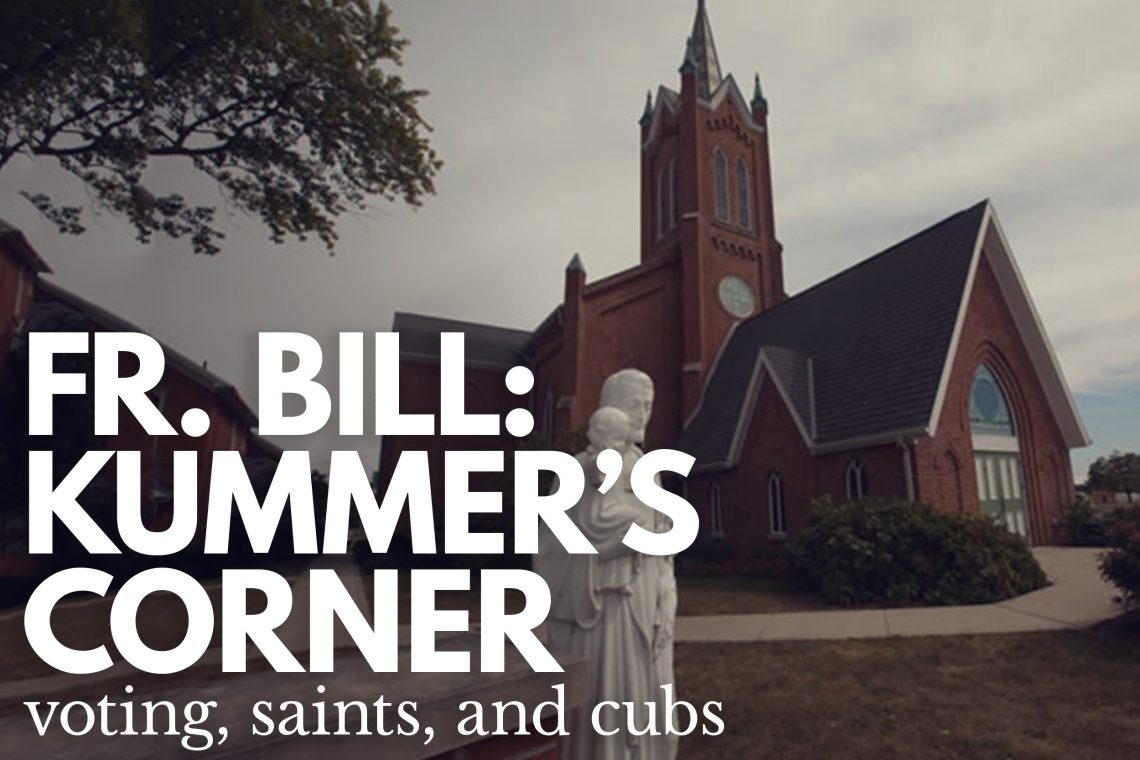 Fr Bill on Saints and Voting