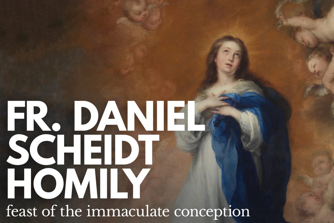 Fr Daniel Scheidt Immaculate Conception